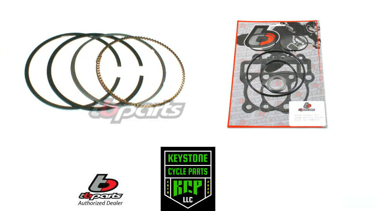 KLX110 & Z125 143cc 60mm Piston Ring & Gasket Kit