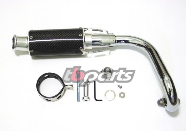 TB Parts Performance Exhaust, Carbon Fiber – Z50 K3-99 Models