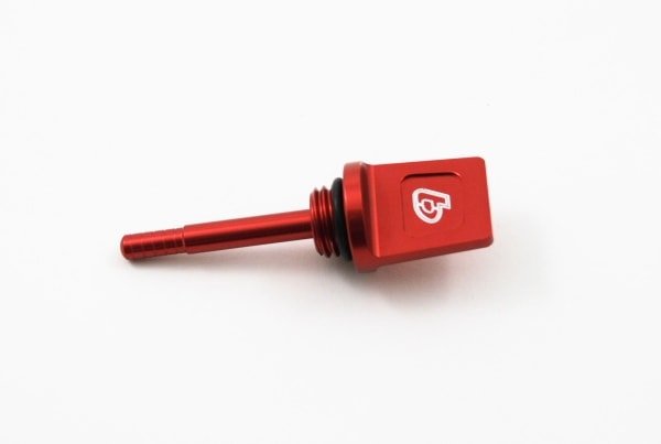 TB Billet Oil Dipstick, Red – All Models