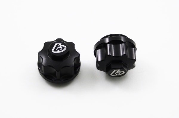 TB Billet Tappet Cover Set, Black – All Models