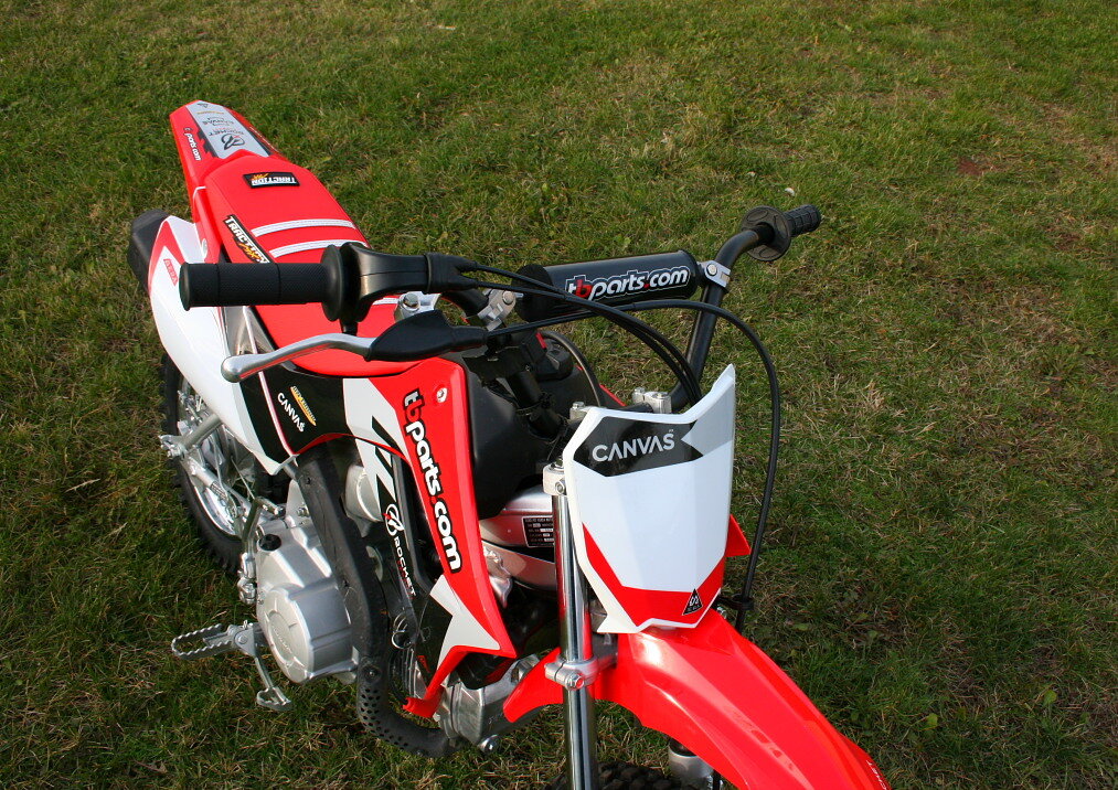 TB Parts Black MX Handlebars