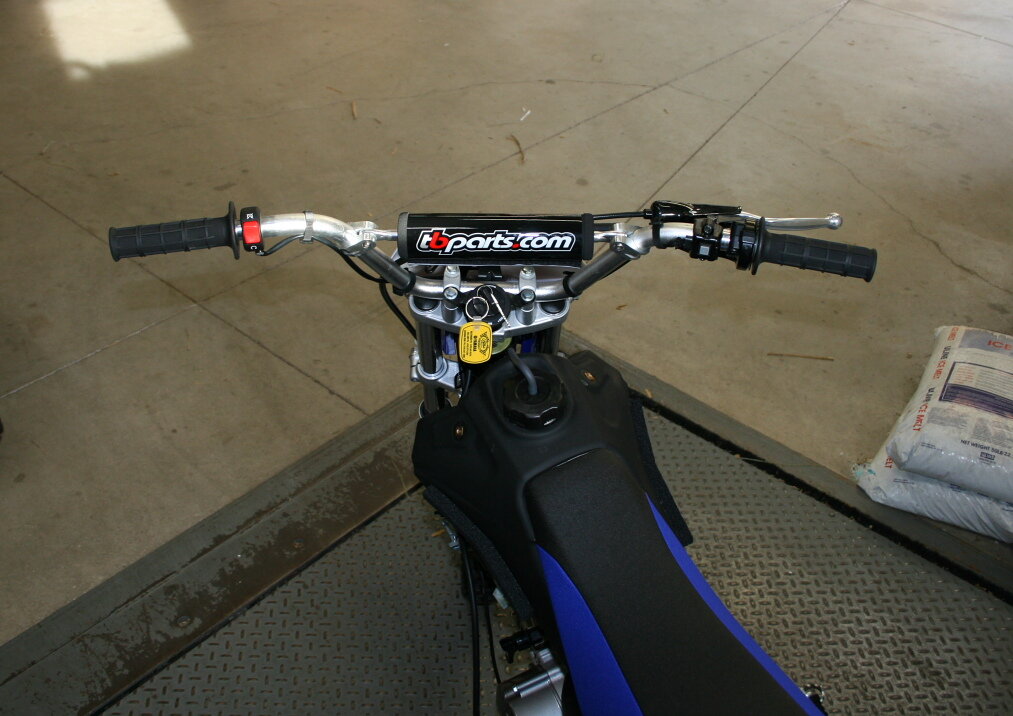 TB Parts Silver MX Handlebars