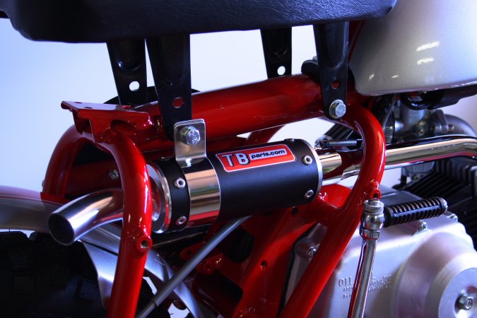 TB Parts Performance Exhaust, Matte Black – Z50 K0-K2 Models