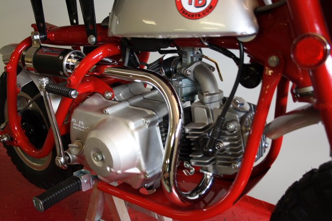 TB Parts Performance Exhaust, Matte Black – Z50 K0-K2 Models