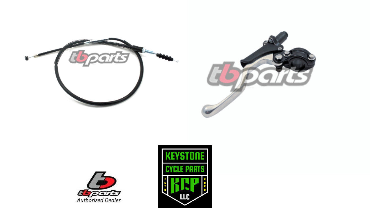 KLX110 Extended Clutch Cable & Quick Adjust Perch!