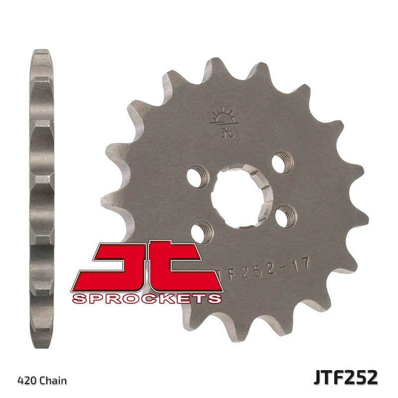 JT Z50 Steel Front Sprocket - 14T  1969-1999