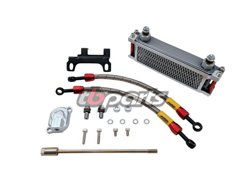 Honda GROM & Monkey Oil Cooler Kit - For Stock Engine