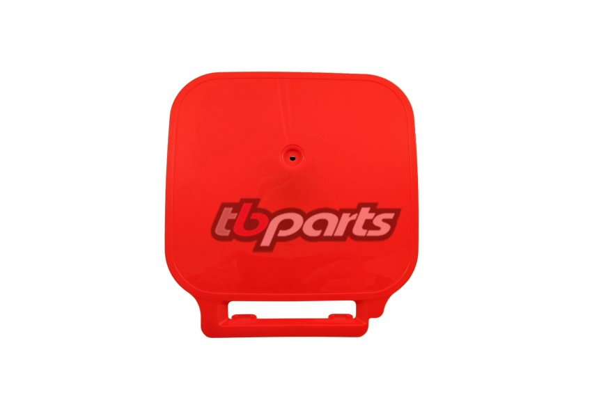 TB Parts Front Number Plate - Red