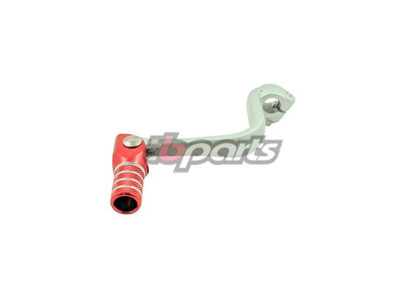 TB Parts Forged Aluminum Shift Lever +1″, Red