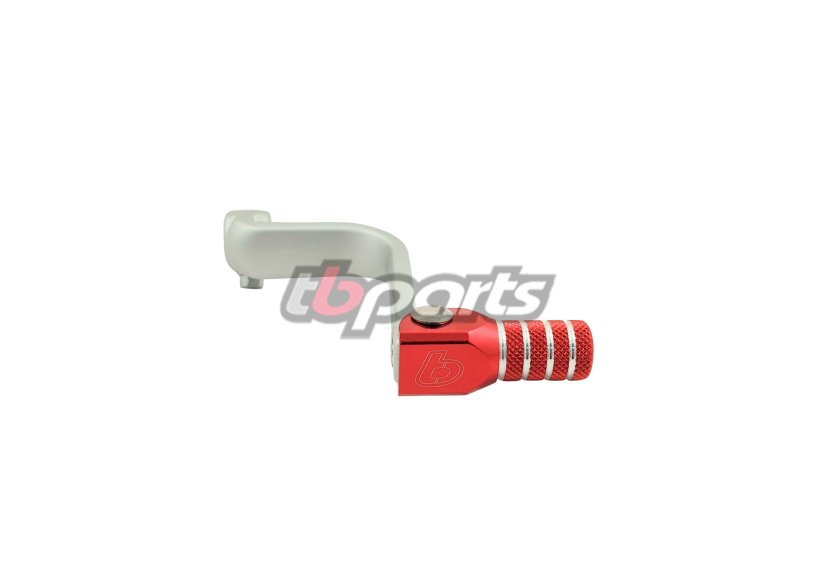 TB Parts Forged Aluminum Shift Lever +1″, Red