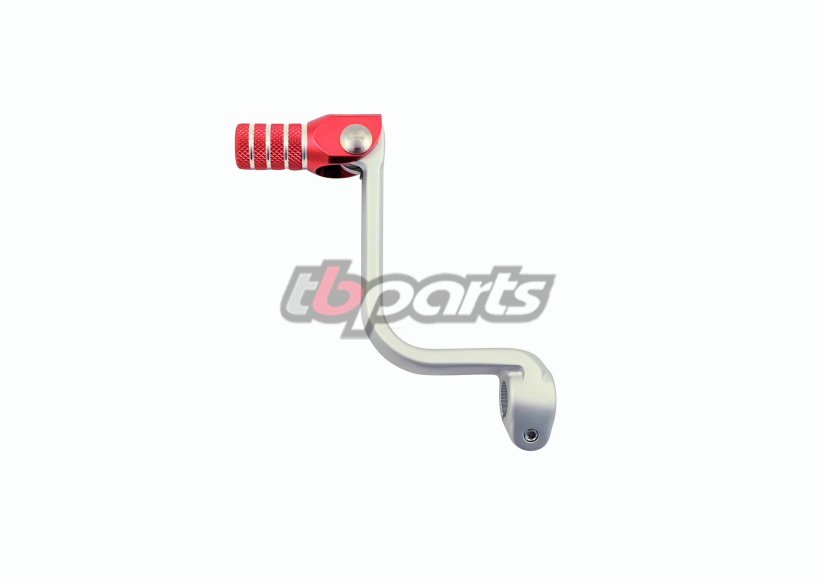 TB Parts Forged Aluminum Shift Lever +1″, Red