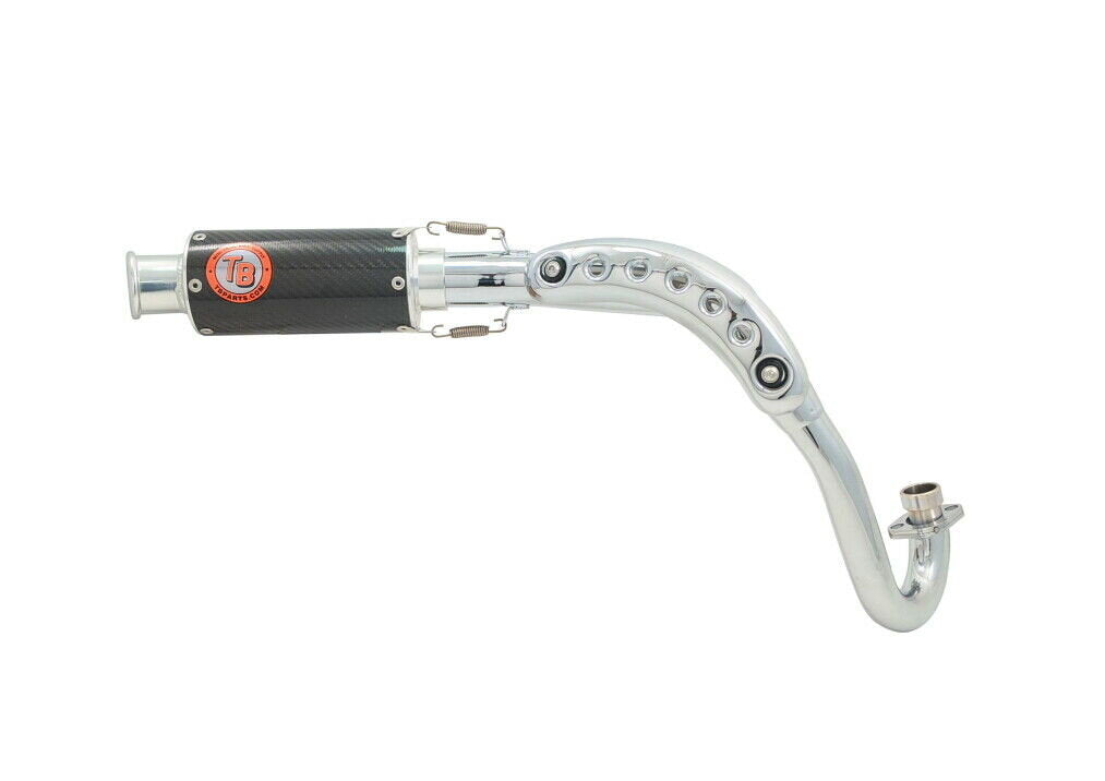 Honda Monkey 125 TB Parts Performance Exhaust System - Carbon Fiber