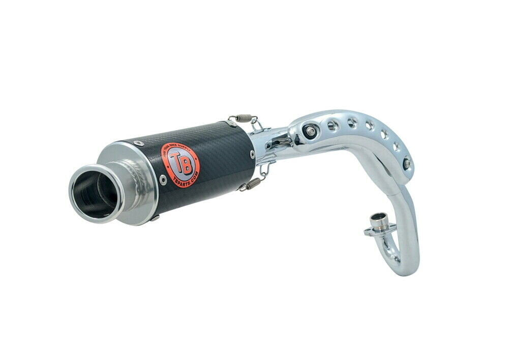 Honda Monkey 125 TB Parts Performance Exhaust System - Carbon Fiber