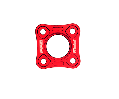 PPW Lifter Plate, CNC Billet & Hard Anodized Red