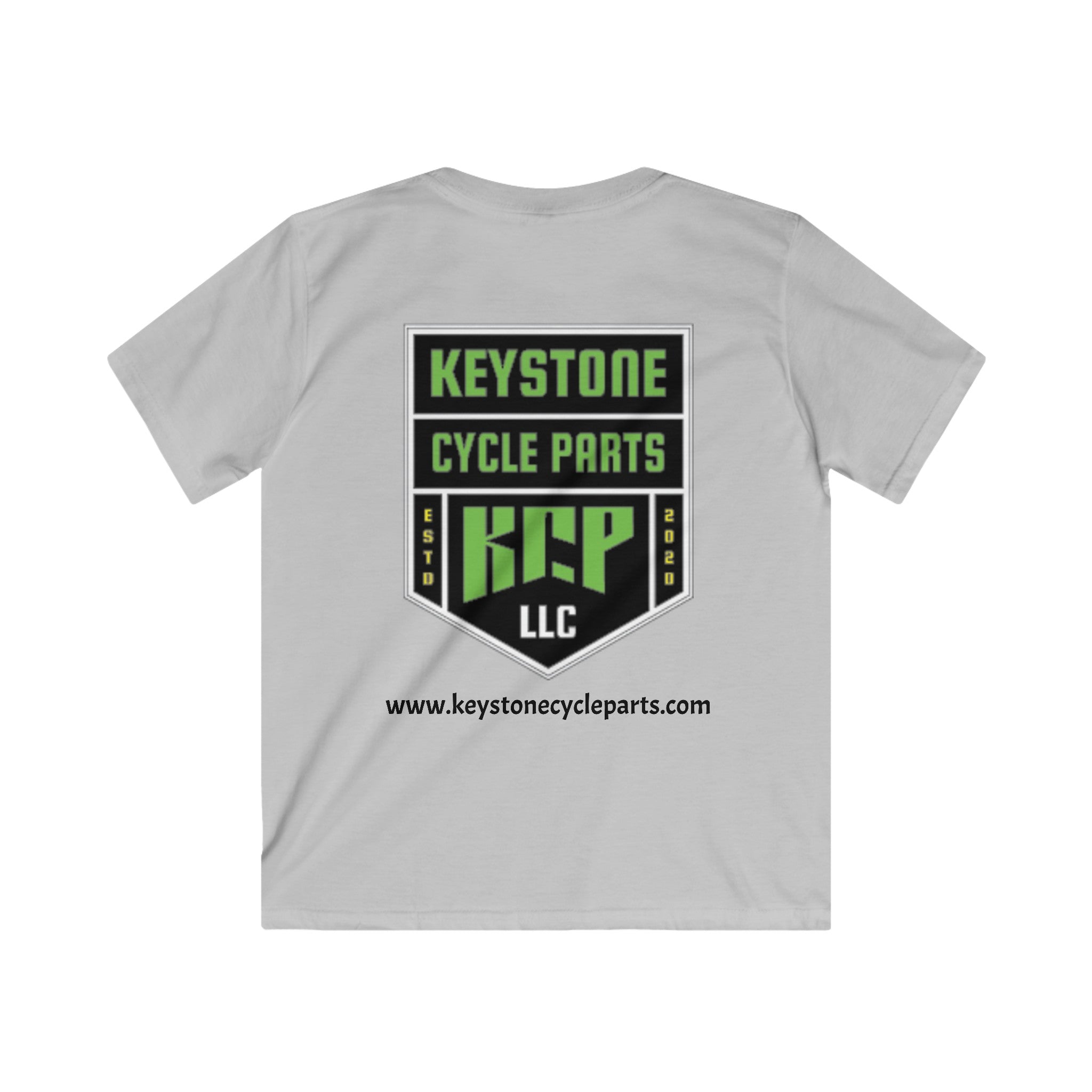 Youth Softstyle KCP Tee - Green Logo