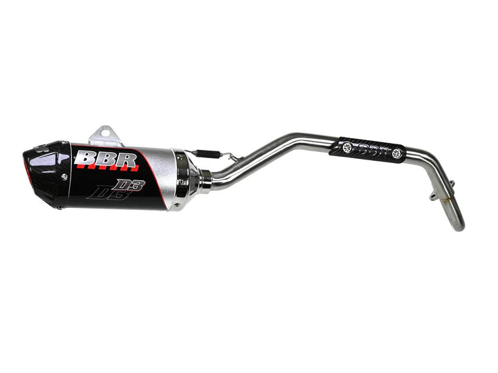 BBR Exhaust System - D3 - Silver - CRF110F - 2019-Present