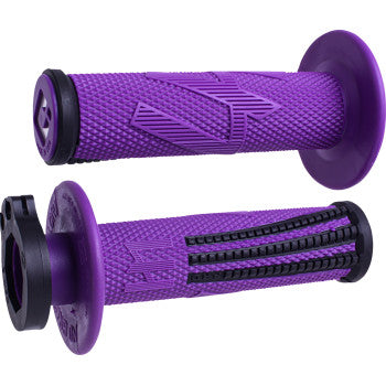 ODI Emig Pro V2 Lock On Grips - Purple/Black