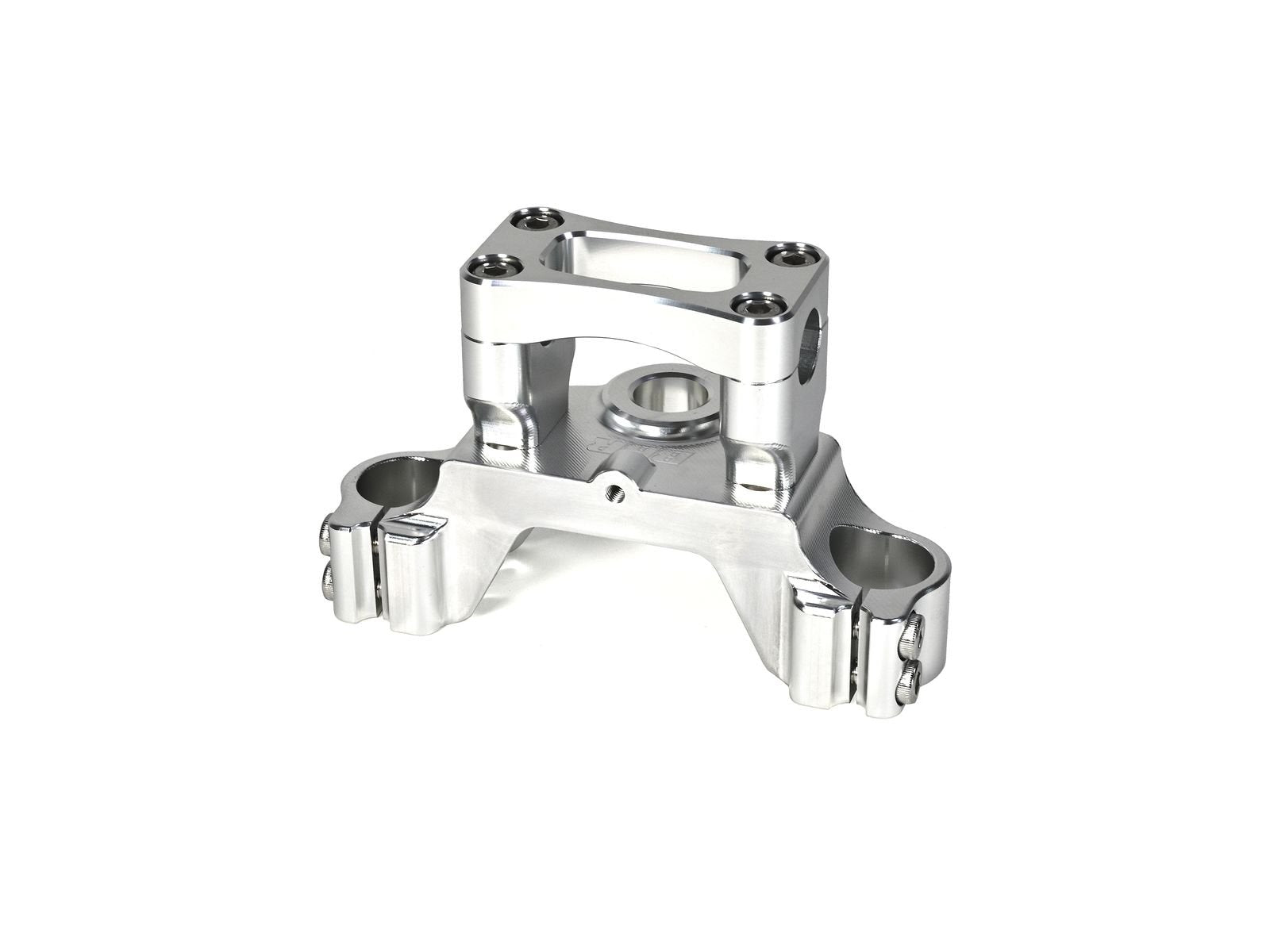 BBR KLX110 Triple Clamp - Silver