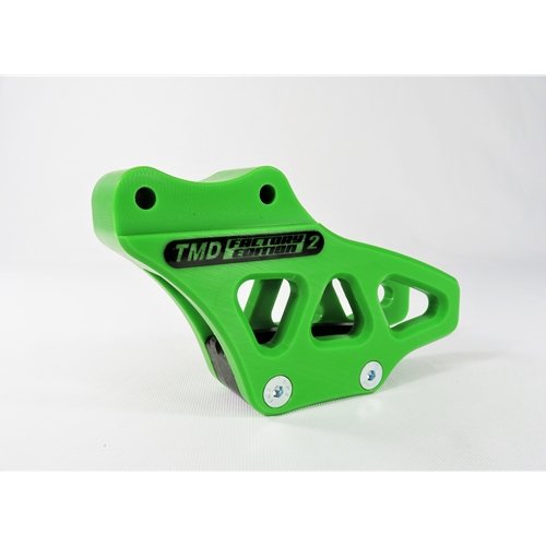 TM Designworks KLX140 Chain Guide - Green