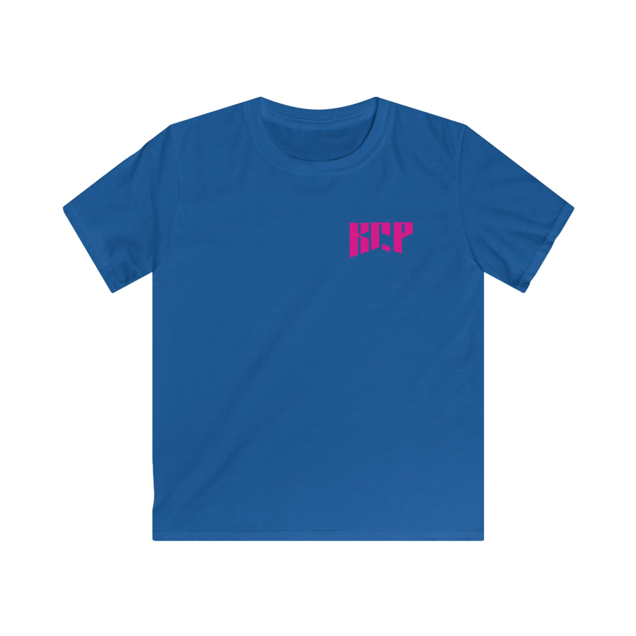 Youth Softstyle KCP Tee - Pink Logo