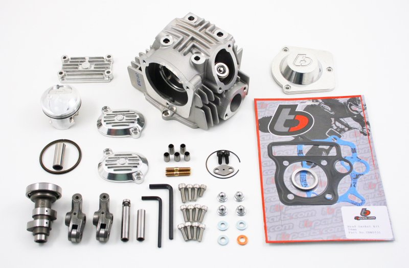 TB Parts V2 Race Head Kit & 52mm/88cc Piston Kit – Honda 50cc & 70cc Various Models