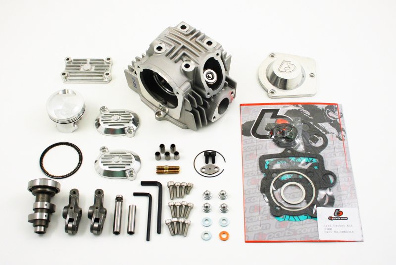 TB Parts V2 Race Head Kit & 114cc Piston Kit – TRX90 & Chinese 86cc – 107/110cc (49.5mm Stroke)