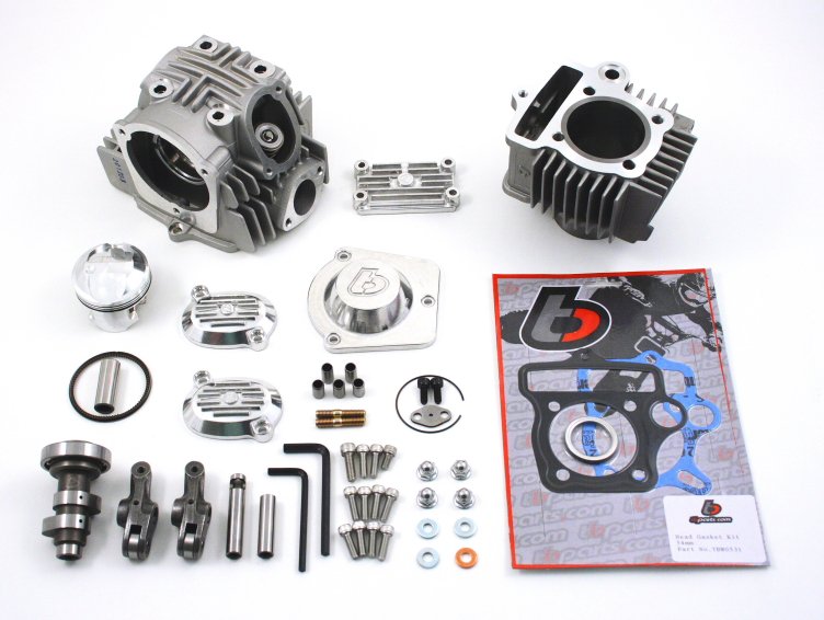 TB V2 Race Head Kit & 52mm/88cc Big Bore Kit – Honda 50cc & 70cc Various Models