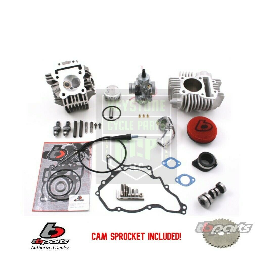 TB Parts KLX110 - V2 Race Head/143cc Big Bore/VM26 Carb Kit