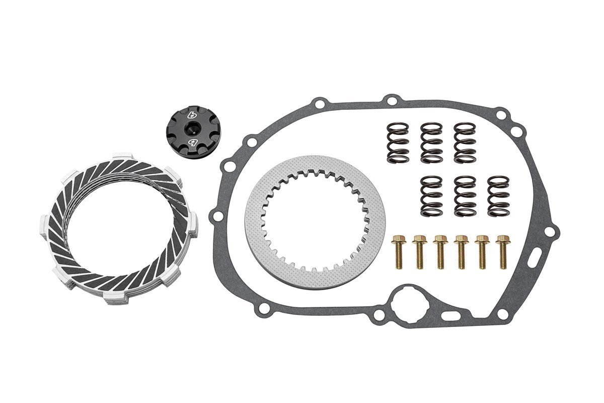 TB Parts HD Clutch Plate Kit w/Black Oil Fill Cap - KLX110