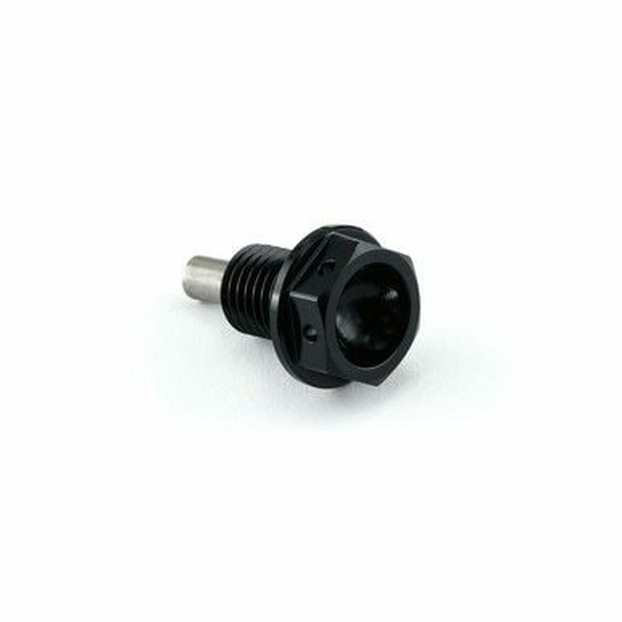 Pro-Bolt Aluminum Drain Bolt W/Magnet - Black