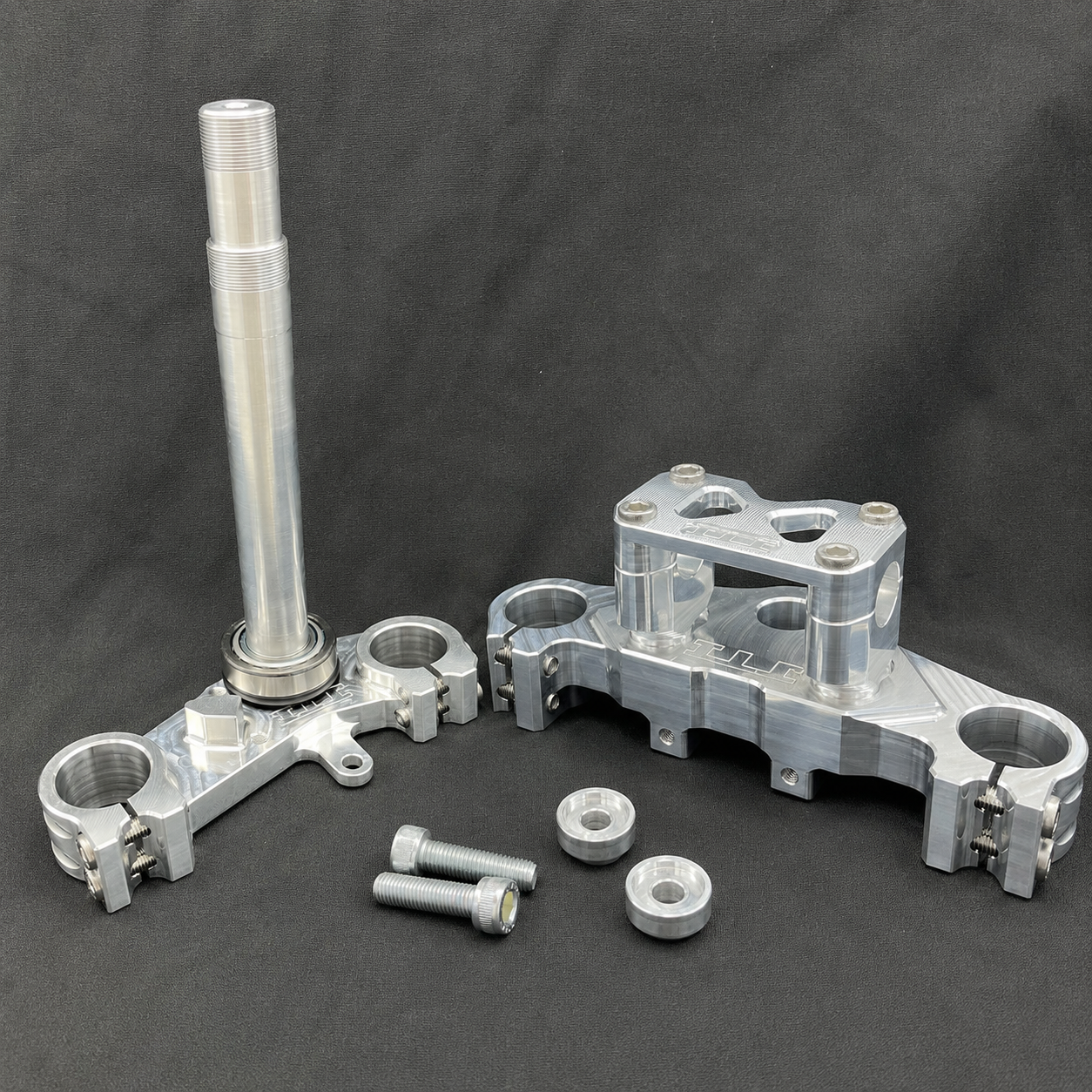JTI Upper and Lower Triple Clamp Kit - KLX 140 - Standard