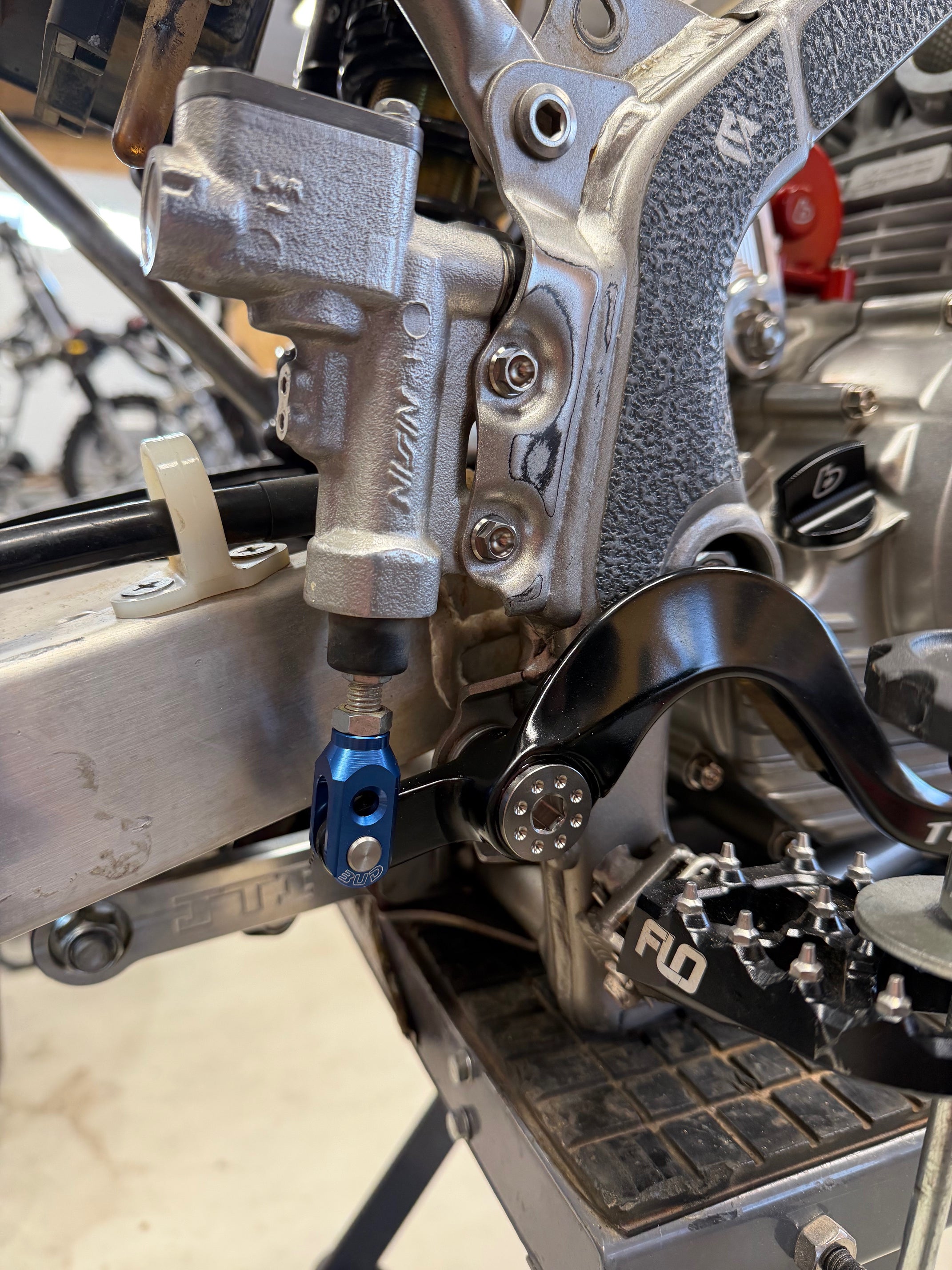 Bud Racing Billet Aluminum Rear Brake Clevis - Blue – Keystone Cycle Parts