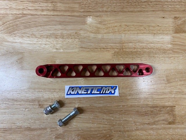 Kinetic MX KLX110 Billet Aluminum Brake Arm - Red