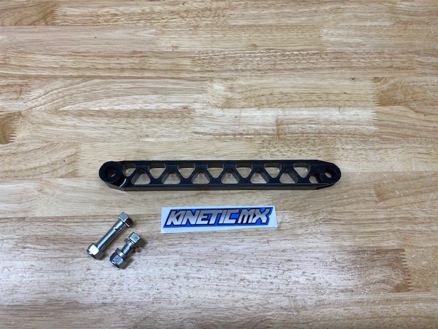 Kinetic MX KLX110 Billet Aluminum Brake Arm - Black