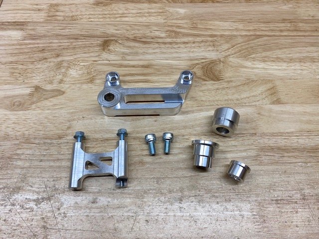 DFMX KX65 Rear Brake Conversion Bracket Kit - MX Style Swingarm