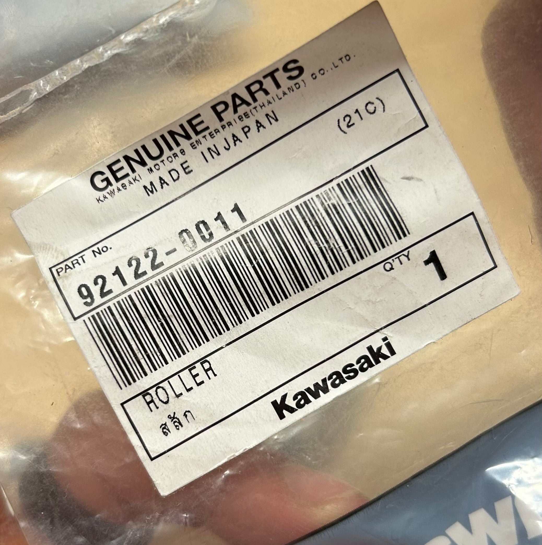 OEM Kawasaki KLX140 Camshaft Pin Roller