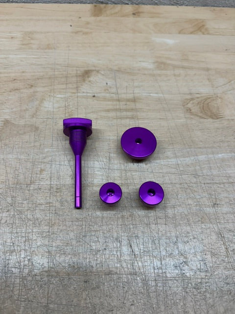 KLX140 Purple Billet Dress Up Kit - USA Made!