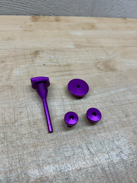 KLX140 Purple Billet Dress Up Kit - USA Made!