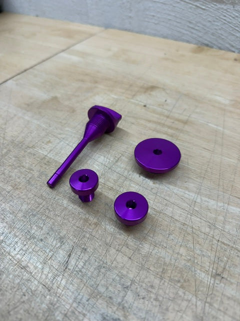 KLX140 Purple Billet Dress Up Kit - USA Made!