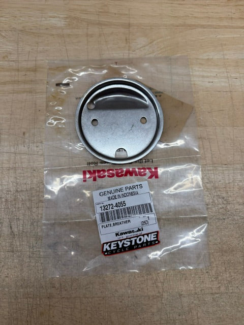 OEM Kawasaki KLX140 Cam Cover Breather Plate #13272-4055