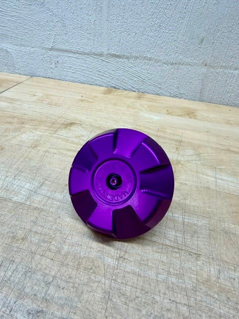Kinetic MX Billet Aluminum Fuel Cap - Purple