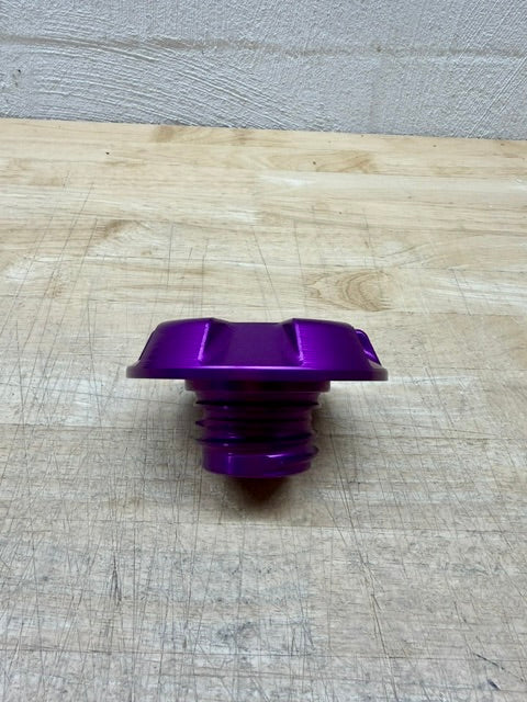 Kinetic MX Billet Aluminum Fuel Cap - Purple