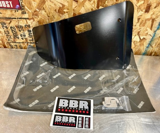 BBR Skid Plate - Black - Honda CRF150F/230F