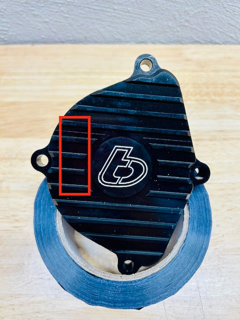 BLEM TB Parts Cam Cover - Black - KLX110