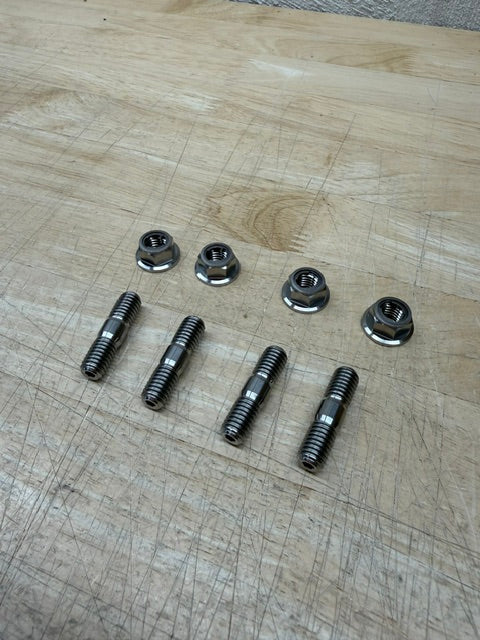 KLX140 Titanium Sprocket Stud / Nut Kit