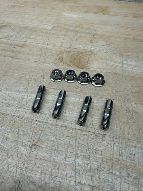 KLX140 Titanium Sprocket Stud / Nut Kit