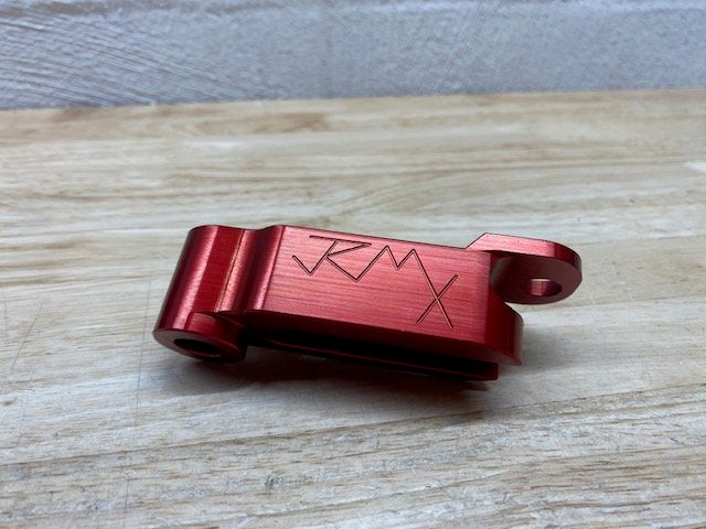 JRMX KLX110 Brake Arm Delete - Red