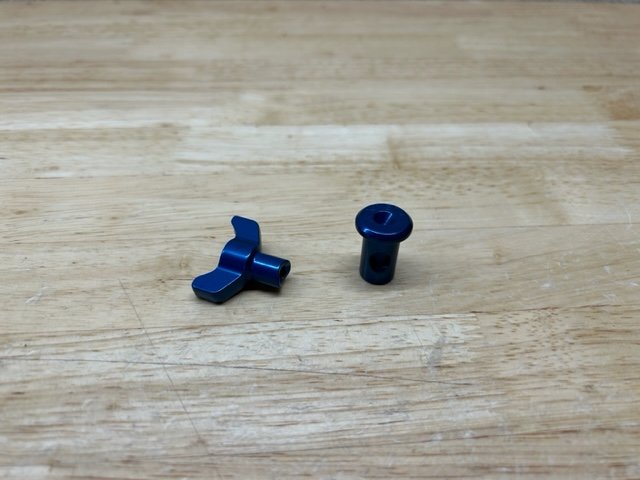 Kinetic Pin & Adjuster Combo Kit - Blue