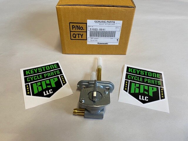 KLX110 OEM Kawasaki Fuel Valve