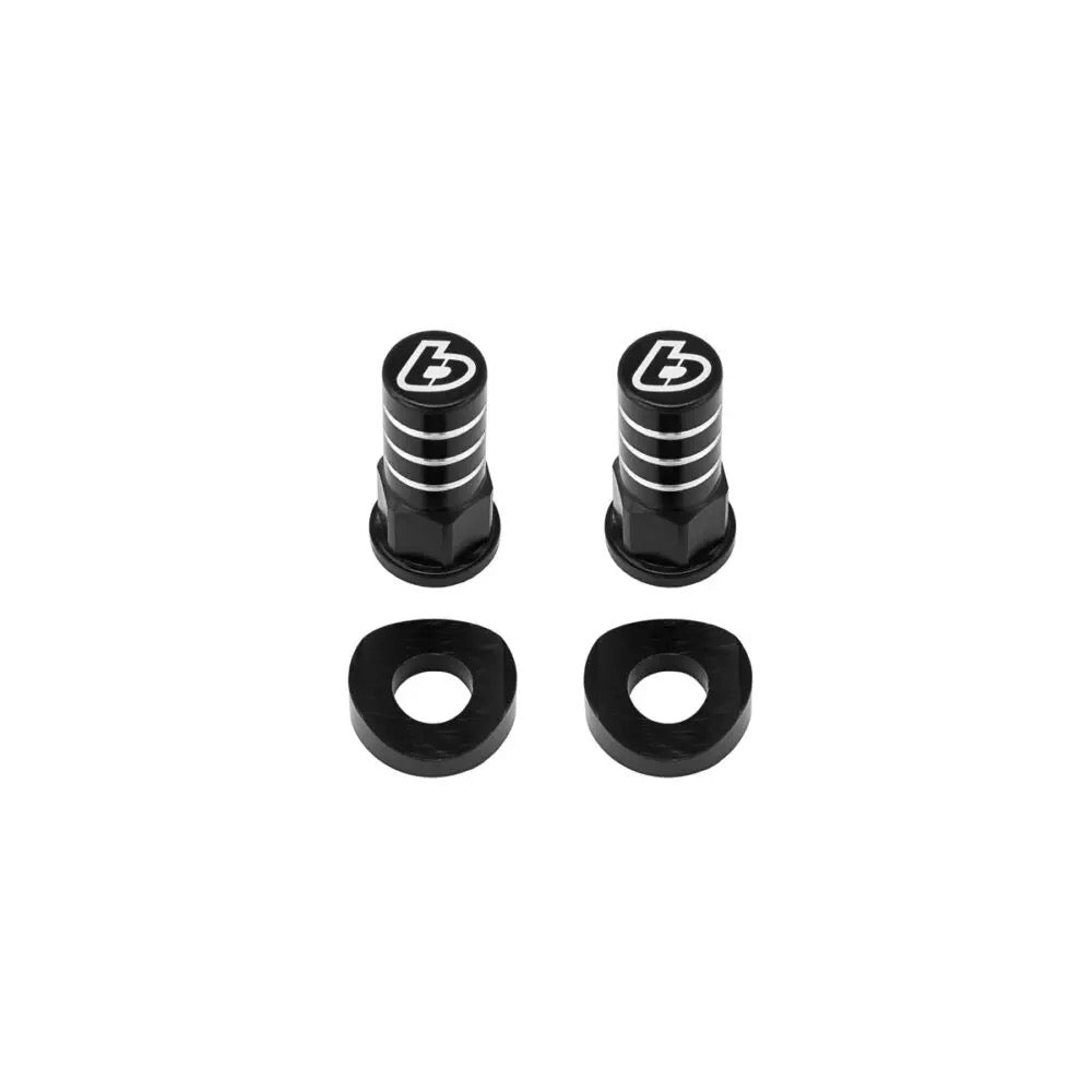 TB Parts Rim Lock Cap & Washer, Black